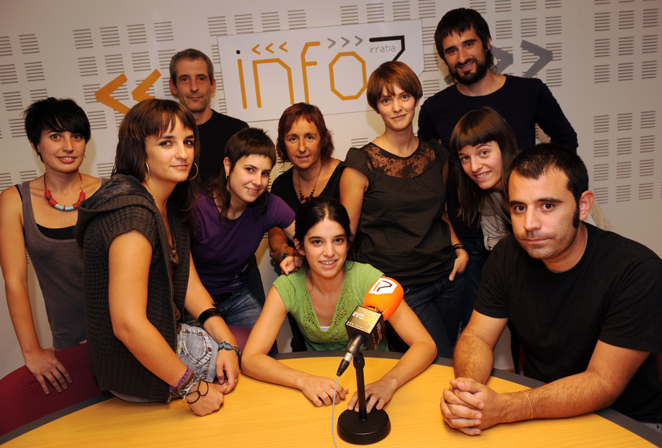 2011ko Info7 irratiko lan taldea