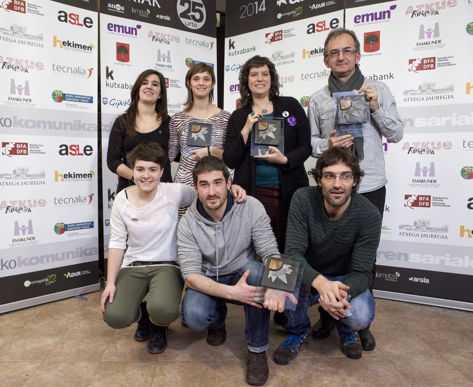 Eider Olazarrek  ARGIA saria irabazi zuen 