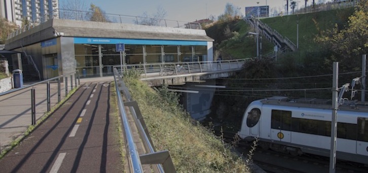 Estación de Lugaritz. (Andoni CANELLADA / ARGAZKI PRESS)