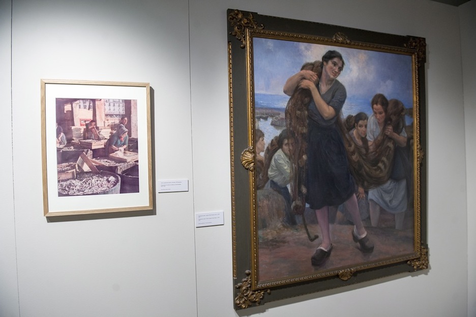 Saregintza izan da lan ezagunenetako bat. (Juan Carlos RUIZ / ARGAZKI PRESS)