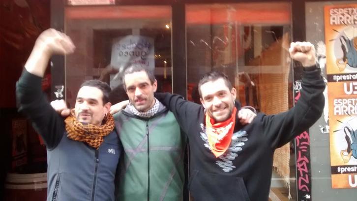 Vazquez, Soto eta Ganboa, absoluzioa ezagutu berritan. (@aagirrezabal)