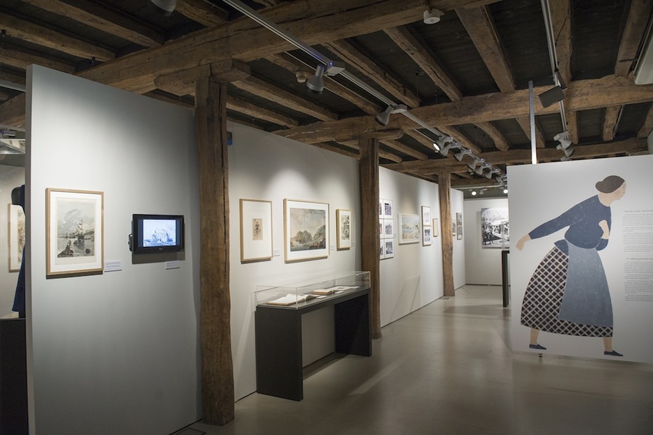 Lan ugari ikusgai erakustaldian. (Juan Carlos RUIZ / ARGAZKI PRESS)