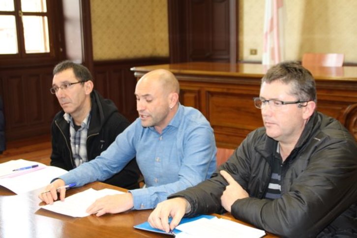 Comparecencia de los alcaldes de Hernani, Oiartzun y Usurbil. (EH Bildu)