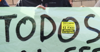 Protesta de los trabajadores de ACB en Sestao. (Marisol Ramírez / ARGAZKI PRESS)