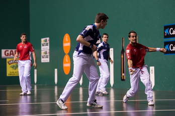 Oinatz Bengoetxeak oso ondo amaitu du partida (Iñigo URIZ/ARGAZKI PRESS)