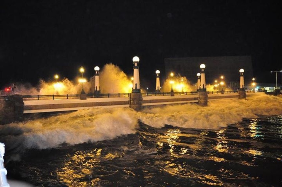 Puente del Kursaal, en Donostia. 