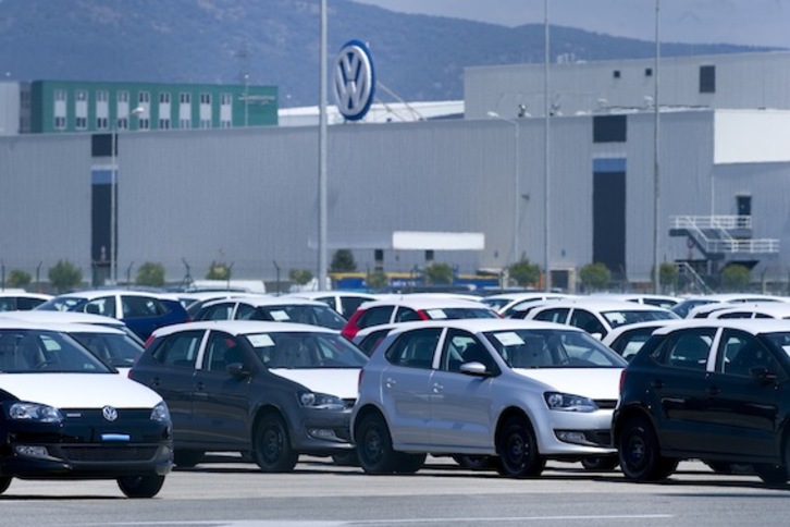 Planta de Volkswagen en Landaben. (Iñigo URIZ/ARGAZKI PRESS)