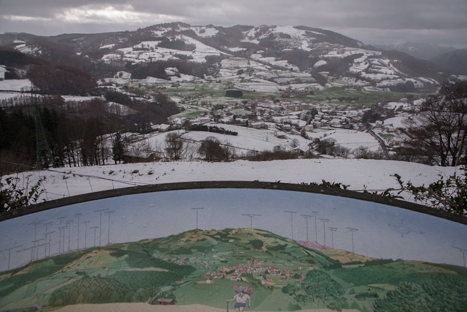 Berastegi, A-15 autobidetik. (Andoni CANELLADA/ARGAZKI PRESS)