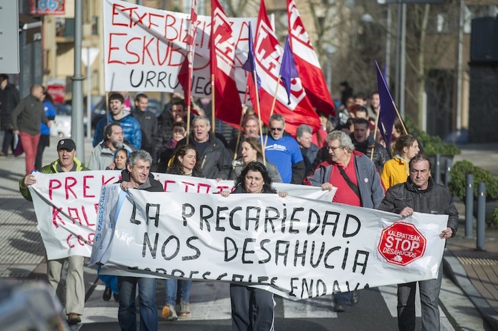 Jende ugari batu da Correscalesen Hernanin. (Jon URBE/ARGAZKI PRESS)