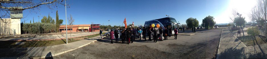 Llegada a la prisión de Jaén. (@GARA_aerenaga)