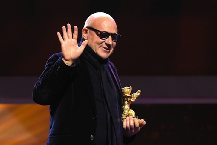 ‘Fuocoammare’, dirigida por Gianfranco Rosi, se ha llevado el Oso de Oro. (Tobias SCHWARZ/AFP)