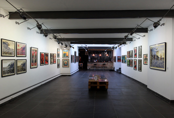 Le centre d'art bayonnais Spacejunk expose l'artiste Shepard Fairey. © Bob EDME