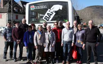 Batera karabana Xiberotik pasa zenean. ©Batera