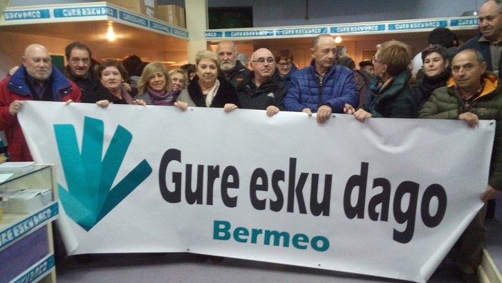 Bermeon Gure Esku Dagoren lokala ere inauguratu dute. (NAIZ)