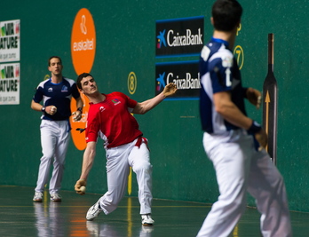 Untoria se ha impuesto en los cuadros traseros. (Juanan RUIZ / ARGAZKI PRESS)