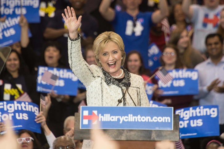 Hillary Clinton. (Nicholas KAMM / AFP)
