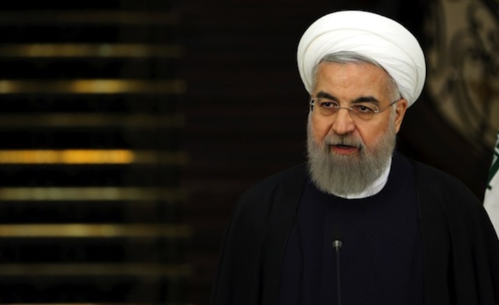El presidente iraní, Hassan Rohani. (Atta KENARE/AFP)