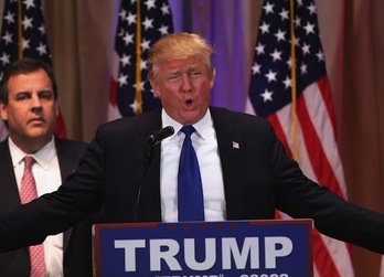 El magnate Donald Trump. (John MOORE/AFP)