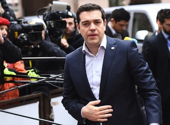 El primer ministro griego, Alexis Tsipras. (Emmanuel DUNAND/AFP)