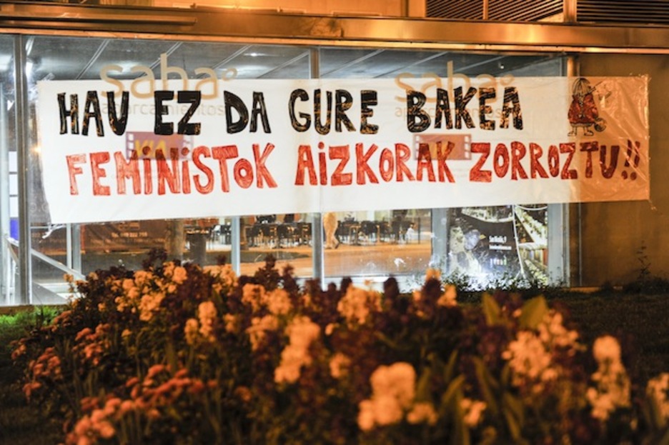 Manifestación en Iruñea. (Idoia ZABALETA / ARGAZKI PRESS)
