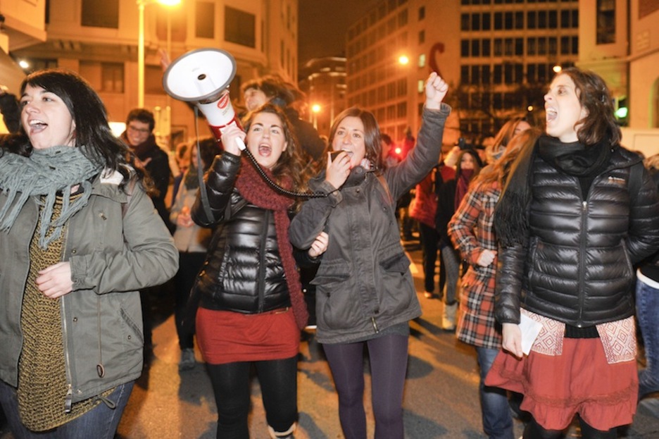 Manifestación en Iruñea. (Idoia ZABALETA / ARGAZKI PRESS)
