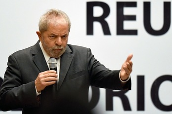 El exmandatario brasileño Lula da Silva. (Evaristo SA/AFP)