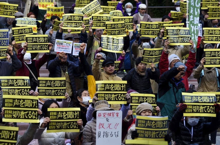 Manifestación en Tokio la semana pasada. (TORU YAMANAKA / AFP)