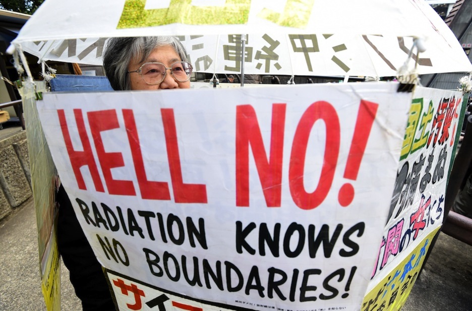 Manifestación en Tokio la semana pasada. (TORU YAMANAKA / AFP)