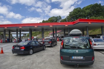Imagen de archivo de una gasolinera. (Gorka RUBIO / ARGAZKI PRESS)