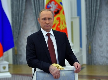 El presidente ruso, Vladimir Putin. (ALEXEI DRUZHININ / AFP)