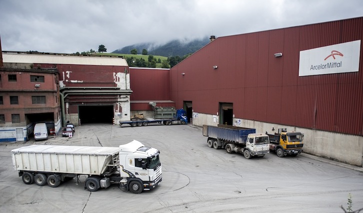 Factoría de Arcelor-Mittal en Zumarraga. (Gorka RUBIO/ARGAZKI PRESS)