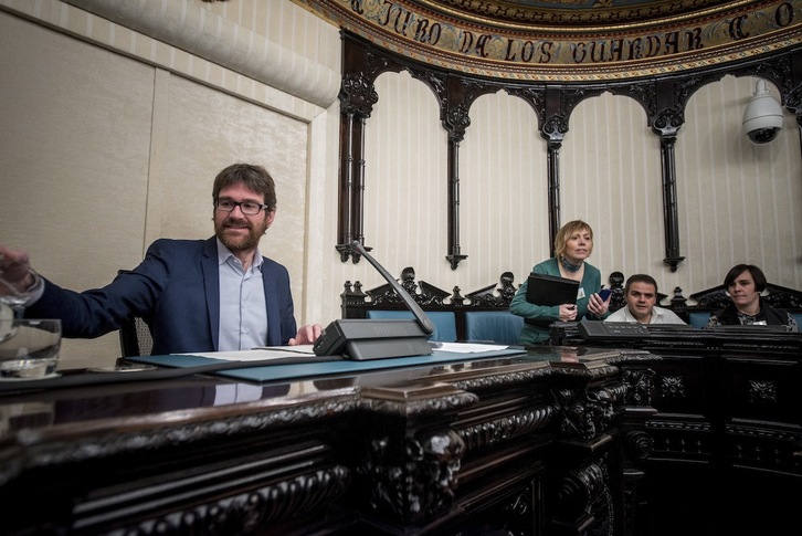 Un pleno anterior en el Ayuntamiento de Gasteiz. (Jaizki FONTANEDA / ARGAZKI PRESS)