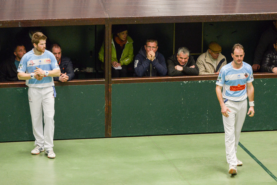 Baptiste Ducassou et Philippe Bielle se sont imposés 40-13. © Isabelle MIQUELESTORENA