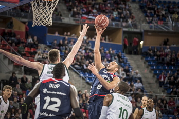 El Baskonia ha jugado el peor partido de la temporada. (Jaizki FONTANEDA / ARGAZKI PRESS)