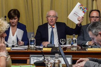 Baiona, HELEParen aldeko bozka eman duen laugarren herria izan da. © Isabelle Miquelestorena