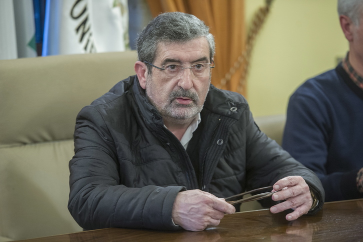 Jesús María Martiarena sucede en el cargo a Kepa Garbizu. (Jon URBE / ARGAZKI PRESS)