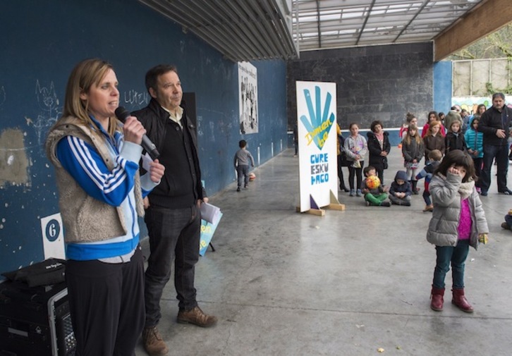 Presentación de la consulta, esta tarde en Dima. (Marisol RAMÍREZ / ARGAZKI PRESS)