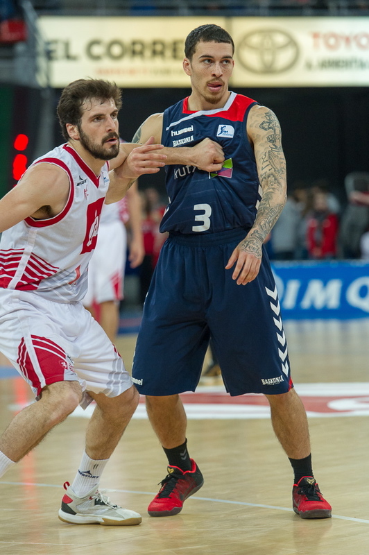 Mike James del Baskonia. (Juanan RUIZ / ARGAZKI PRESS)