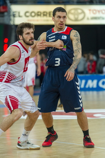 Mike James del Baskonia. (Juanan RUIZ / ARGAZKI PRESS)