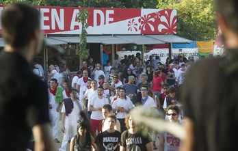 Kontzertua Jai Gunean iazko sanferminetan. (Jagoba MANTEROLA / ARGAZKI PRESS)