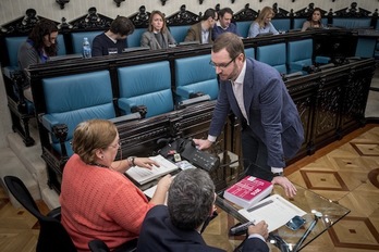 Javier Maroto, vicesecretario de Acción Sectorial del PP. (Jaizki FONTANEDA/ARGAZKI PRESS)