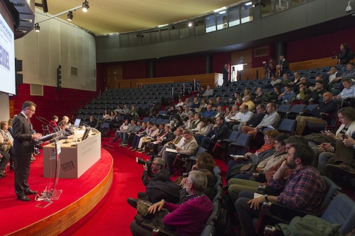 La Asamblea General de Eudel se ha celebrado en Gasteiz. (Juanan RUIZ/ARGAZKI PRESS)