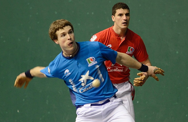 Artolak erraz hartu du mendean Untoria (Andoni CANELLADA/ARGAZKI PRESS)