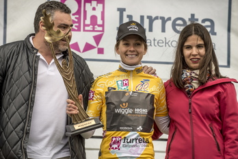 Emma Johansson Emakumeen Birako irabazlea. (Jaizki FONTANEDA / ARGAZKI PRESS)