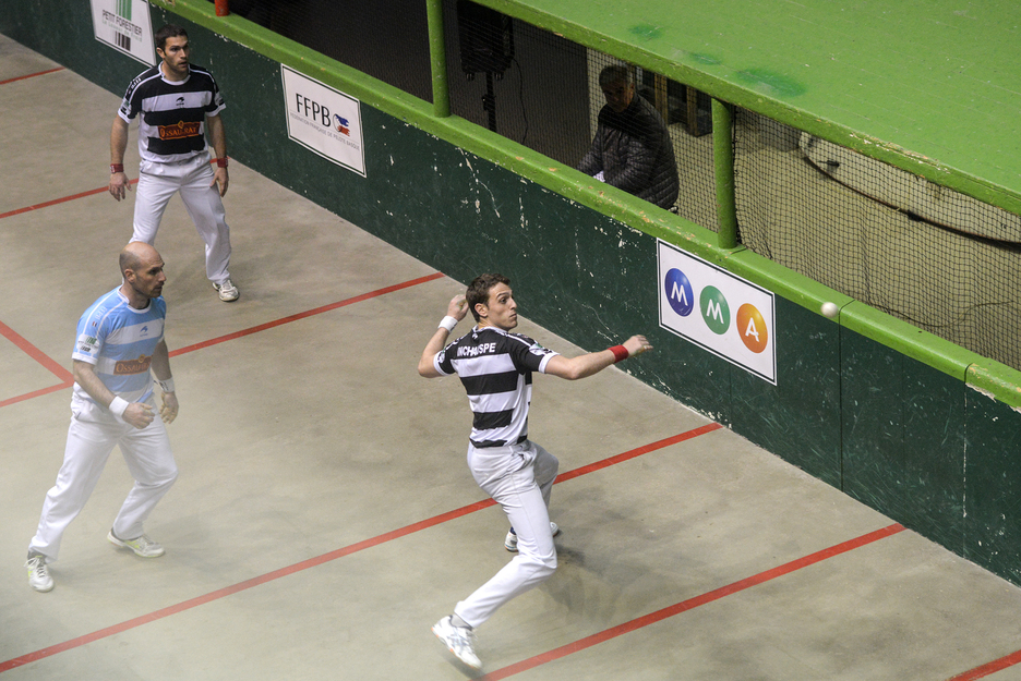 Inchauspé et Amulet ont mené quasiment toute la partie. © Isabelle MIQUELESTORENA 