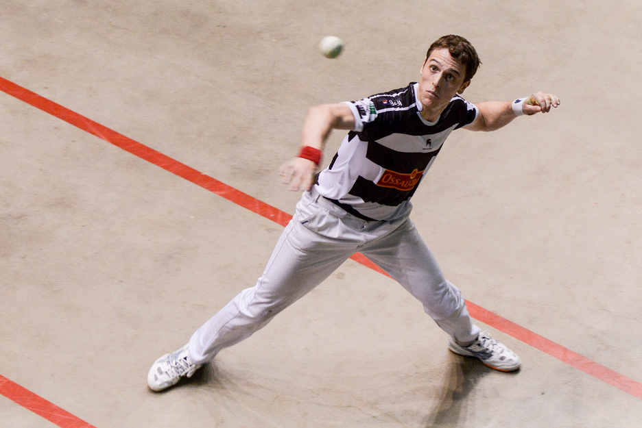 Alexis Inchauspé a bien varié son jeu. © Isabelle MIQUELESTORENA