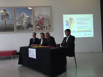 E-Musik festibalaren aurkezpenaren irudia. ©Euskal Kosta-Aturri elkargoa