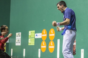 Joseba Ezkurdia, Retegi Biri irabazi ostean. (Lander ARROIABE / ARGAZKI PRESS)