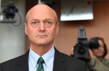 Gerhard Schindler, jefe de los servicios secretos alemanes en el exterior. (Tobias SCHWARZ/AFP) 