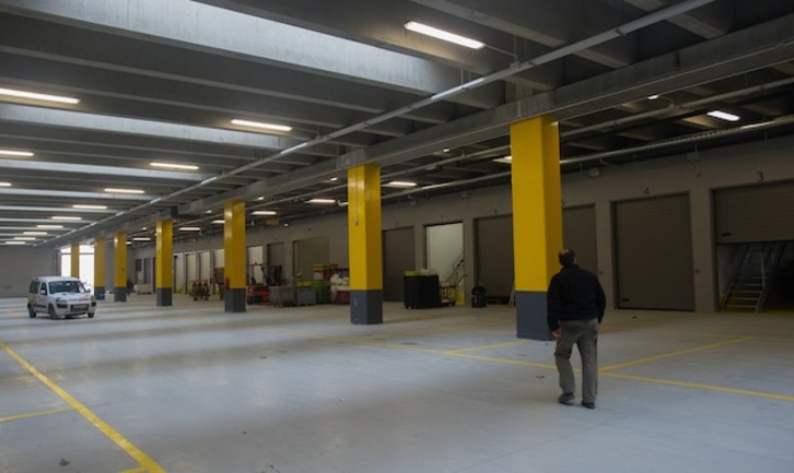 La primera fase de la nueva lonja fue inaugurada en 2013. (Andoni CANELLADA / ARGAZKI PRESS)